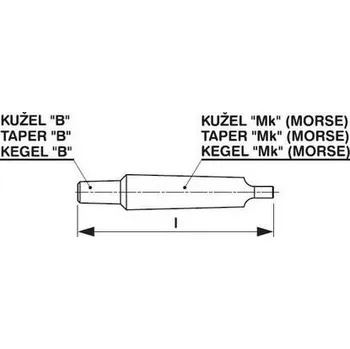 Narex MTE VKRTH B16-Mk1 Upínací trn - MT221502