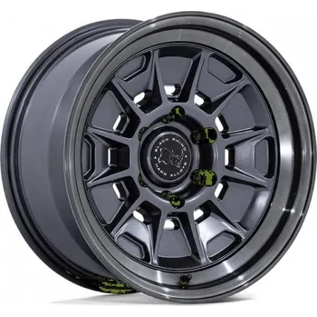 Alu kolo BLACK RHINO Alu kola Black Rhino Hard Alloys BR021 MONDO 9x17 6x139.7 ET-38 Matte Gunmetal W/ Gloss Gray Lip 106.1