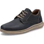 Pánské kožené polobotky Rieker 10402-14 modré široké modrá 41