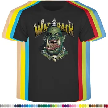 Dívčí tričko detske-levne-bavlnene-tricko-potisk-warcraft Barva: Black -černá, velikost: 164