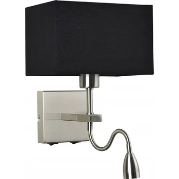 Nástěnné svítidlo Nástěnné svítidlo Italux černé E27 63 W