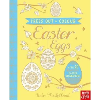 První čtění Press Out and Colour: Easter Eggs