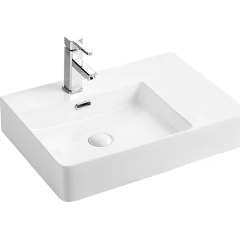 Umyvadlo HOPA Umyvadlo nástěnné i na desku 60,5×43×12,5 cm II. JAKOST, Umývátko provedení - Levé umývátko (OLKLT2223RX)