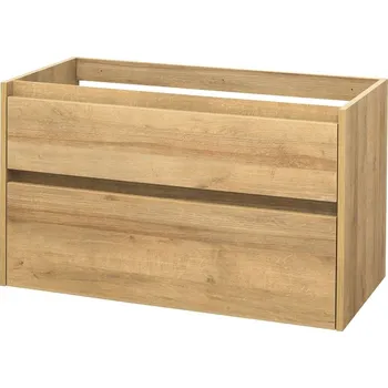 Koupelnový nábytek MEREO Opto, koupelnová skříňka 101 cm, dub Riviera (CN922S)
