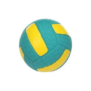 Flamingo hračka pro psa míček průměr 6 cm latex tyrkysová