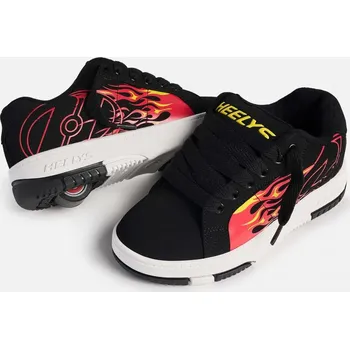 Kolečkové brusle Heelys - Kolect Prints - Black/Red - koloboty Velikost boty: 31