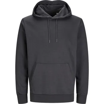 pracovní mikina Jack & Jones Mikina s kapucí Classic Hood, unisex COT423902anv01-asphalt gre S Šedá asphalt