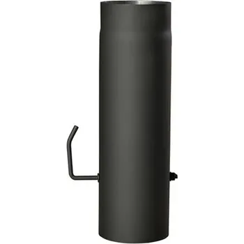 Kouřovod MAT Group Trubka s klapkou 180 mm / 500 t.1,5 mm