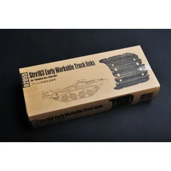 Plastikový model Strv103 early Workable Track links - Trumpeter 02055
