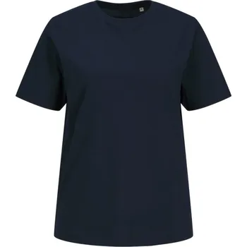pracovní tričko Jack & Jones Tričko Classic Womens Tee, těžká bavlna, krátký rukáv, dámské COT423914anu13-navy blazer 3XL Modrá námořní blazer