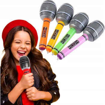 Mikrofon NAFUKOVACÍ MIKROFON - GADGET NA PÁRTY, NAROZENINY, ROZLOUČKU SE SVOBODOU, KARNEVAL