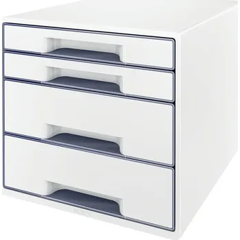 Zásuvkový box LEITZ WOW CUBE bílý