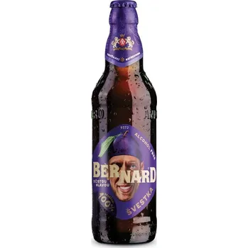Pivo Bernard S čistou hlavou švestka 0,5 l sklo