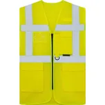 Korntex Vesta KXCMMF – Larisa, síťovaná, multifunkční, reflexní, unisex COT76CMMFzv805-hi vis yell 2XL Žlutá fluorescent