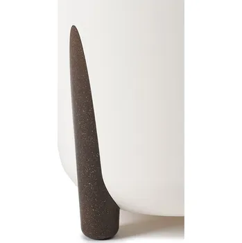 Květináč PLASTOVÝ KVĚTINÁČ MOSS ECO 28X30 CM KRÉMOVÁ