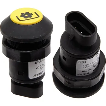 Spínací tlačítko pro sepnutí vývodové hřídele PTO na blatník traktoru John Deere