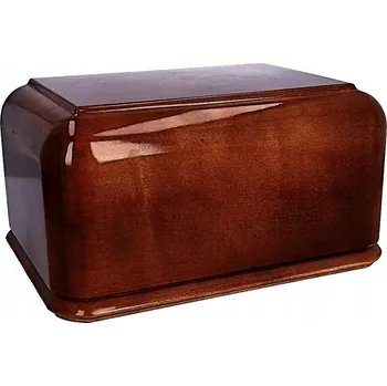 Smuteční dekorace Dřevěná pohřební urna Urna na lidský popel Personalizovaná urna