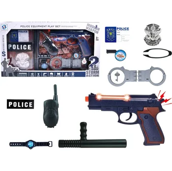 Dětská zbraň Mamido Velký policejní set s efekty