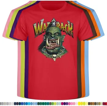 Dětská móda detske-levne-bavlnene-tricko-potisk-warcraft Barva: Red - červená, velikost: 128