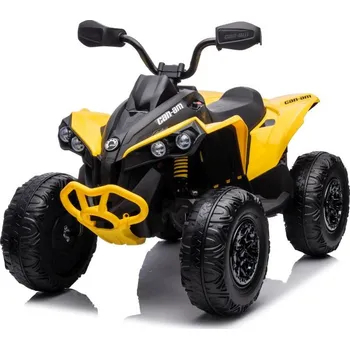 Dětské elektrovozidlo Mamido Dětská elektrická čtyřkolka Can-Am Renegade 180W 4x4 žlutá