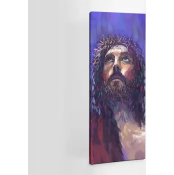 Obraz Plátno Canvas Obraz Fotografie Vertikální Umučení Krista Ježíše 50x125 cm