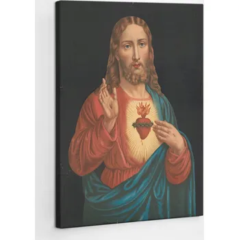 Obraz Obraz na plátně do ložnice Fotoobraz Vertikální Ježíš Zmrtvýchvstalý 70x100 cm