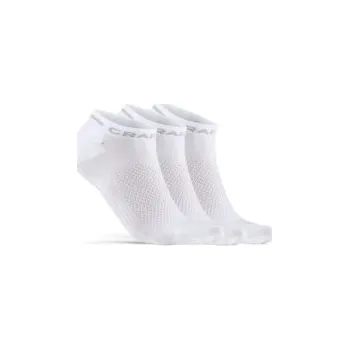 Pánské ponožky Ponožky CRAFT CORE Dry Shaftless 5-pack bílá 34-36 34-36