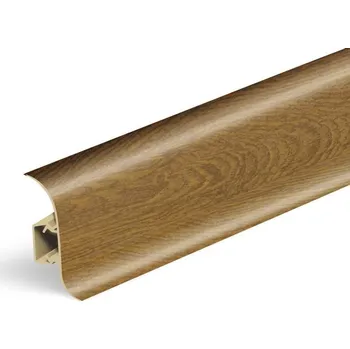 soklová lišta NOVÁK Podlahová - soklová lišta 56x23 PVC Carlo dvoudílná, 2,5m NGF0R3