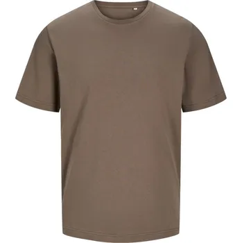 pracovní tričko Jack & Jones Tričko Classic Unisex Tee, těžká bavlna, krátký rukáv, unisex COT427526ao304-falcon brow XL Hnědá falcon