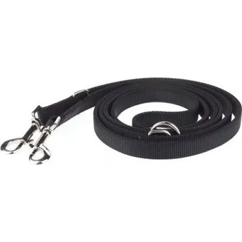 Vodítko pro psa animALL Vodítko popruhové přepínací černé 250 cm/20 mm