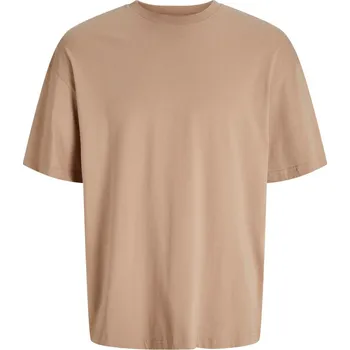 pracovní tričko Jack & Jones Tričko Classic Oversize T, oversize, krátký rukáv, unisex COT423911ao204-warm taupe XL Písková warm taupe