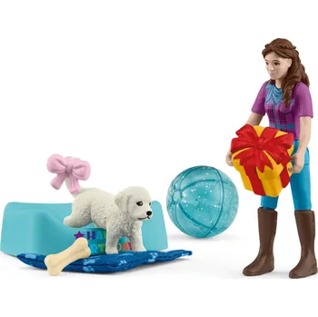 Figurka Schleich 42744 Narozeninová oslava s Lisou, hrací sada