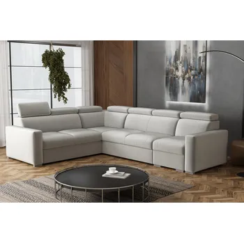 Sedací souprava Falco Sedací souprava Petrit V levá Paros světle šedá