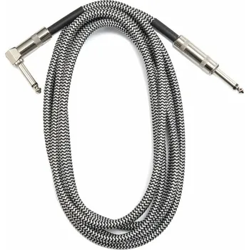 Příslušenství ke zvukové technice Dr.Parts DRCA2BK 3 m Rovný - Lomený Nástrojový kabel