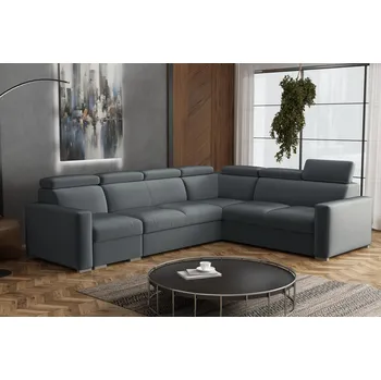 Sedací souprava Falco Sedací souprava Petrit V pravá Paros tmavě šedá