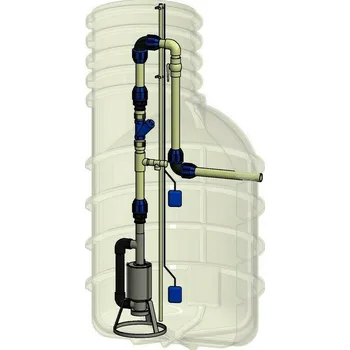 jímka Set bez šachty Pumpa Master set INOX Morava 5-16-J 1,1 kW kabel 15 m 230 V