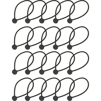 Příslušenství ke zvukové technice RockBoard MagneTie 15-20 cm Kabelová páska, vazač 20