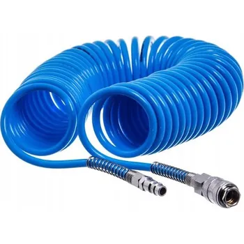 Příslušenství ke kompresoru Pneumatická hadice AIRKRAFT spirálová polyuretanová 5 m 5,5x8 mm