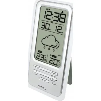 Hodiny Stolní hodiny Technoline šedé 8,5 cm