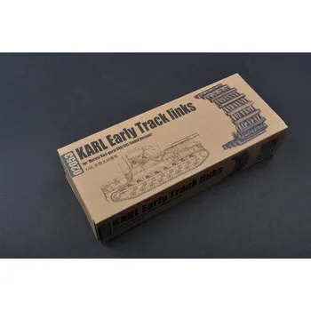 Plastikový model KARL early Track links for Moresr Karl-gerat 040/041 (Initial Version) - Trumpeter 02053