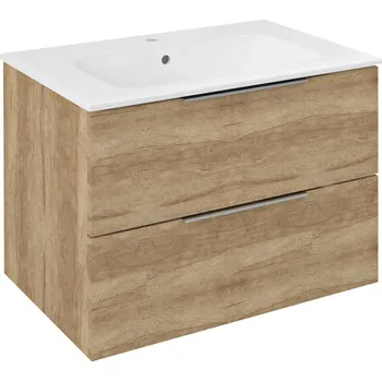 Umyvadlo SAPHO CIRASA umyvadlová skříňka 69,8x52x46cm, dub Alabama (CR701-2222)