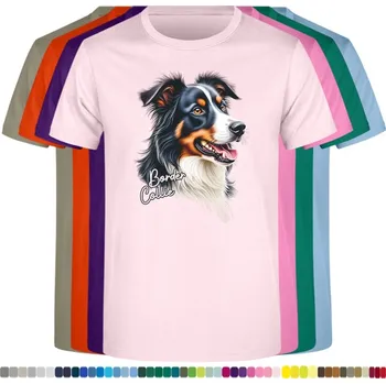 detske-levne-bavlnene-tricko-potisk-border-kolie Barva: Pink - růžová, Dětská bavlněná trička JHK: L