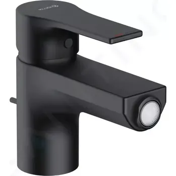 Kludi Zenta SL Bidetová baterie, s výpustí, matná černá, 485303965