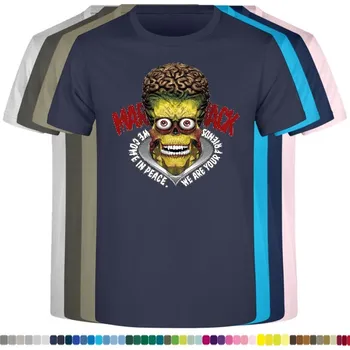 detske-levne-bavlnene-tricko-potisk-mars-utoci Barva: Navy - tmavě modrá, velikost: 164