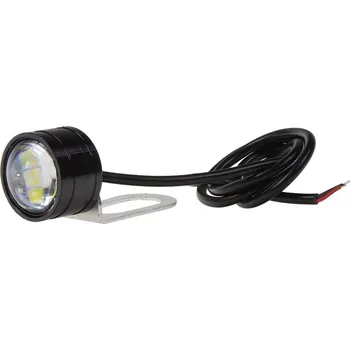 Denní svícení LED světlo pro denní svícení 21mm, 12V, bílá (není vodotěsné)