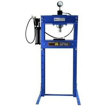 Dílenský lis Hydraulicko-pneumatický dílenský lis 30t s manometrem GEKO