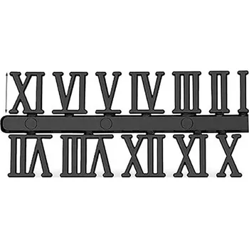 Číslice na hodiny 1210-58 Římské černé 22mm