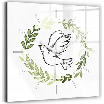 Hodiny Nástěnné hodiny SacroArte bílé 30 cm