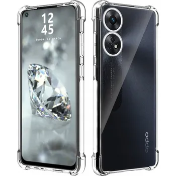 Pouzdro na mobilní telefon Zadní Kryt BBE CASE pro Oppo Reno8 T průhledný