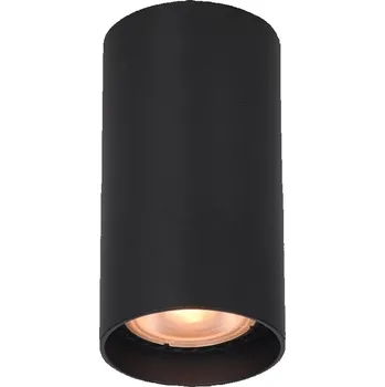 Bodové svítidlo Povrchové bodové svítidlo 5,4 cm 1x GU10 černá ITALUX Lopus CLN-48930-S-BK